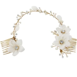 Sass B Gold Anais Bohemian Chic Headpiece