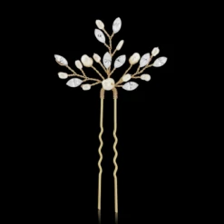 Elodie Pearl Spray Bridal Pin β Gold 8 Elodie Pearl Spray Bridal Pin β Gold -Bridal Supply Store rsz 0 400 4000 1 1