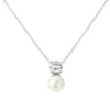 Athena CZ Collection Delicate Pearl Necklace 1 Athena CZ Collection Delicate Pearl Necklace -Bridal Supply Store rsz 0 400 4020