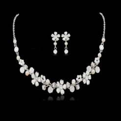 Sass B Collection Pretty Pearl Necklace Set -Bridal Supply Store rsz 0 400 4063 1