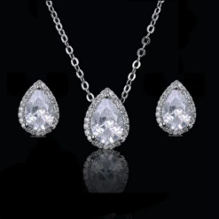 CZ Collection Dainty Gem Necklace Set -Bridal Supply Store rsz 0 400 4069 1