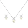 CZ Collection Simply Chic Necklace Set -Bridal Supply Store rsz 0 400 4112