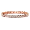 Athena Cubic Zirconia Crystallure Bracelet – Rose Gold -Bridal Supply Store rsz 0 400 4138 1