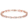 Cubic Zirconia Collection Chic CZ Tennis Bracelet – Rose Gold -Bridal Supply Store rsz 0 400 4140