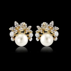 Athena Chic Faux Pearl Earrings – Gold -Bridal Supply Store rsz 0 400 4163 2