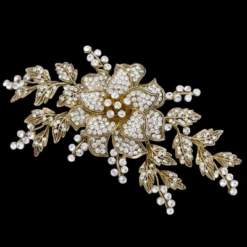 Elite Collection Vintage Floral Headpiece – Antique Gold -Bridal Supply Store rsz 12ef2a6ef31f49f1b37ec397fefb0998