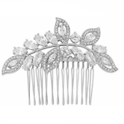 Athena Silver Hair Comb