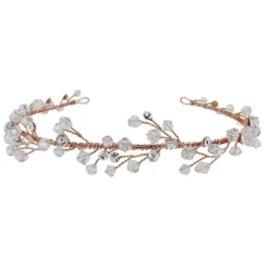 Sass B Eliza Vintage Garland Headband – Rose Gold