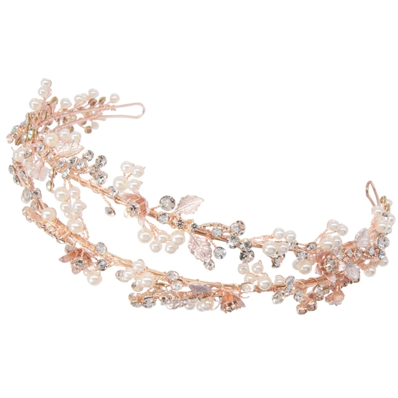 Athena Collection – Enchantment Vine Headband – Rose Gold * 5 Athena Collection – Enchantment Vine Headband – Rose Gold * - Image 3