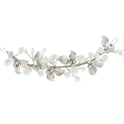 Elite Collection Mini Luxe Silver Hair Vine