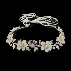 Sass B Opulence Floral Hairvine – Silver -Bridal Supply Store rsz 2a8d00b67fad4542a26aed578ab31342 6 1