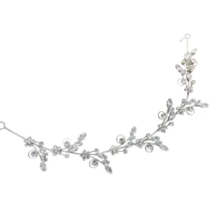 Athena CZ Collection – Exquisite Sparkle Hairvine – Silver
