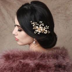 Athena Exquisite Romance Hair Comb – Pink Blush