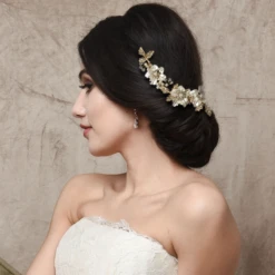 Athena Collection – Floral Romance Exquisite Hair Vine – Gold -Bridal Supply Store rsz 4a4e71ac8b6c4341bb716db86a2cec05