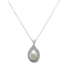 CZ Collection Precious Pearl Necklace – Silver -Bridal Supply Store rsz 5286048d3afc424f89d83cb1fe8ddce6