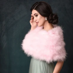 Athena Collection – Marabou Feather Wrap – Candy Floss Pink -Bridal Supply Store rsz 6c9a36d8b3cc4433b75f4fecf1e00ba1
