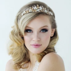 Sass B Tess Luxe Pearl Tiara – Rose Gold -Bridal Supply Store rsz 71cb88f0c337491ea009d01f5d01b985