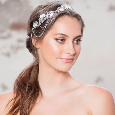 Athena Elite Collection Bejewelled Gatsby Style Headband 4 Athena Elite Collection Bejewelled Gatsby Style Headband - Image 2