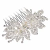 Athena Collection Luxe Vintage Sparkle Comb – Silver
