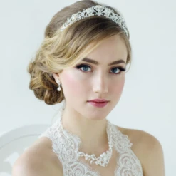 Sass B Lorena Pearl Tiara -Bridal Supply Store rsz 804c61851eed4e34852f75563c08db62