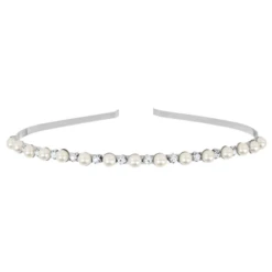 Athena Collection – Simply Chic Headband – Silver
