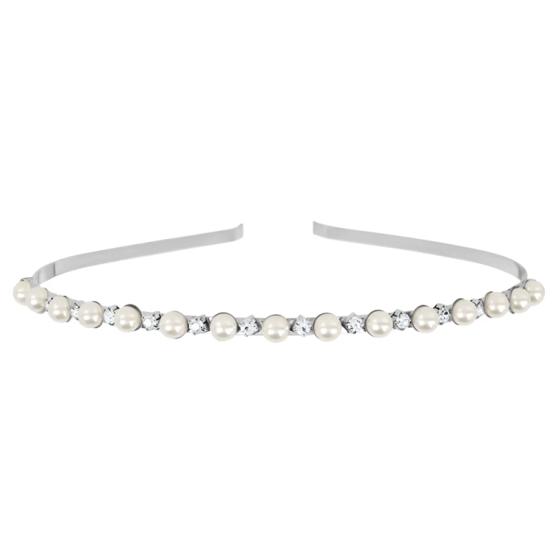 Athena Collection – Simply Chic Headband – Silver 3 Athena Collection – Simply Chic Headband – Silver