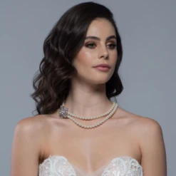 Sass B Collection Darling Vintage Necklace -Bridal Supply Store rsz 867b9bd88fc04000ac2e3036711652da