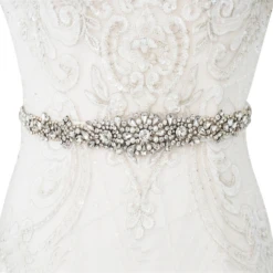 Athena Collection – Luxe Pearl Bridal Belt 27 – Ivory