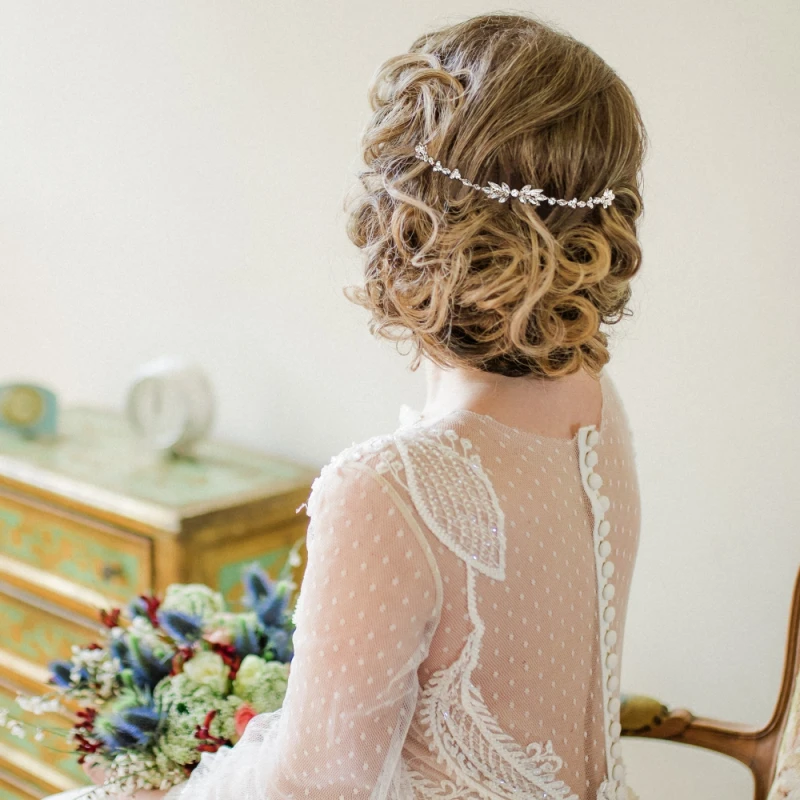 Athena Collection – Dainty Crystal Vine – Gold 4 Athena Collection – Dainty Crystal Vine – Gold - Image 2