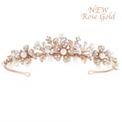 Sass B Ellen Tiara – Rose Gold