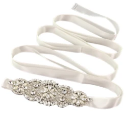 Athena Collection – Timeless Elegance Bridal Belt – Ivory *