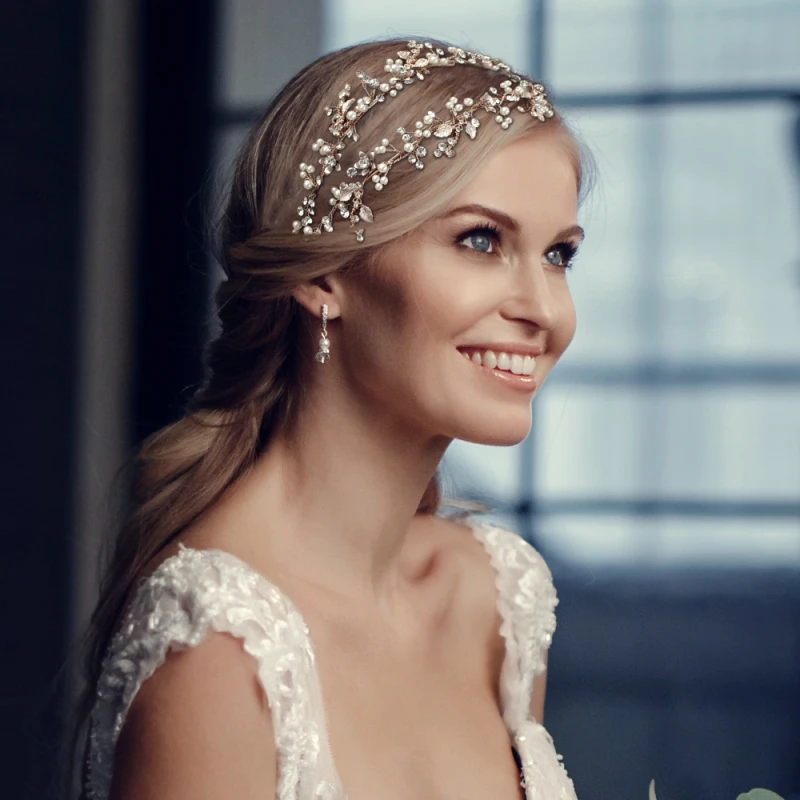 Athena Collection – Enchantment Vine Headband – Rose Gold * 4 Athena Collection – Enchantment Vine Headband – Rose Gold * - Image 2