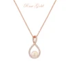 CZ Collection Exquisite Infinity Necklace – Rose Gold -Bridal Supply Store rsz ac26e5e9f9c5439893387750404d3e89
