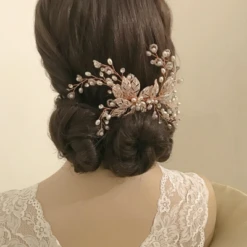 Athena Crystal Extravagance Hair Comb Rose Gold -Bridal Supply Store rsz b29624d3d2db43a8b9f8f3cdbe4a0143 5 1