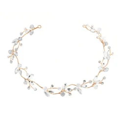 Sass B – Rose Gold Chic Hairvine