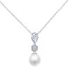CZ Collection Exquisite Pearl Drop Necklace -Bridal Supply Store rsz b8e13b5158574f528ce5ae7aba122b8a