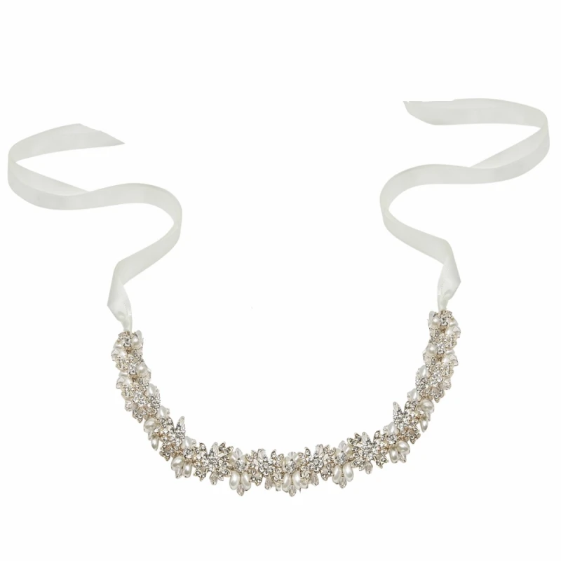 Athena Collection – Eva Chic Hair Vine – Silver 3 Athena Collection – Eva Chic Hair Vine – Silver