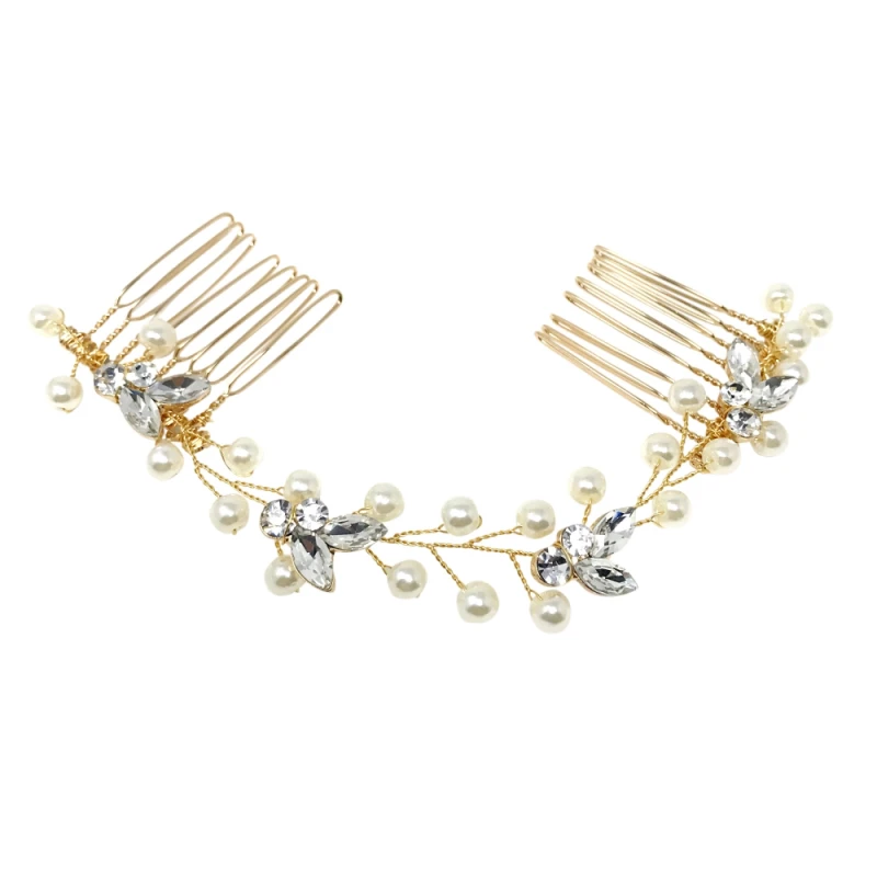 Athena Collection – Dainty Pearl Vine – Gold 3 Athena Collection – Dainty Pearl Vine – Gold