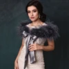 Sass B Ostrich Feather Stole – Grey 2 Sass B Ostrich Feather Stole – Grey -Bridal Supply Store rsz d43323d0b10c4ac09880eef3eff8d261