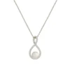 CZ Collection Exquisite Infinity Necklace – Silver -Bridal Supply Store rsz da46f14a9d7a4de2b6902f75e2f86c96 1