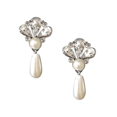 Sass B Collection Gatsby Pearl Drop Earrings 3 Sass B Collection Gatsby Pearl Drop Earrings