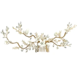 Athena Vintage Luxe Hair Comb – Gold