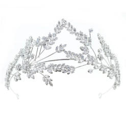 Athena CZ Collection Statement Couture Headpiece
