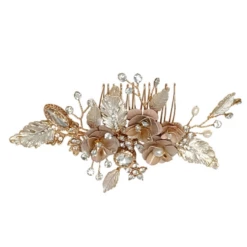 Athena Collection – Glitzy Pink Blush Haircomb – Gold -Bridal Supply Store rsz f0c89121fe974aa09f8e87b8c9a3446e