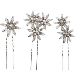 Athena Collection – Crystal Bejewelled Hairpins – Set Of 3 – Silver -Bridal Supply Store rsz f80b0ad7aac04aaaa5cec54b1991f105
