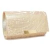 Mascara Pearl Strings Clutch Bag – Champagne -Bridal Supply Store thumbnail 20 1