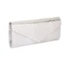 Mascara Silver Snake Clutch -Bridal Supply Store thumbnail 5 1
